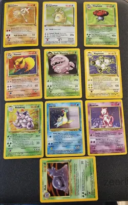 READ!! 10 Card Lot Pokemon Mystery Pack! GUARANTEED 2 ULTRA RARE Lot WOTC 1/10 - Image 1