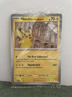 Pikachu At The museum, Sealed. Pokemon - Natural History Museum oversize. - Image 1