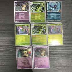 Pokemon bundle Ascended Heroes Reverse Holo bundle TEAM ROCKET R pattern 8x card - Image 1