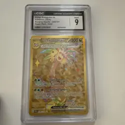 Pokemon Alolan Exeggutor EX Gold Card 248/191 CGC 9 Mint - Image 1