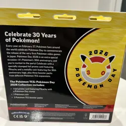 Pokemon TCG - Pokemon Day 2026 Collection Box - Brand New & Sealed x 5 in hand - Image 2