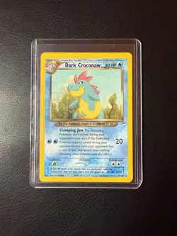 2002 Pokemon - Dark Croconaw #32/105 - Neo Destiny Unlimited - Uncommon - LP+ - Image 2