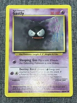 Gastly 50/102 Pokemon Base Set 1999 - Image 1
