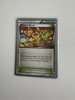 Pokemon Tropical Beach Trainer World Championships 2013 BW50 Promo - Image 1