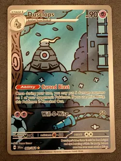Dusclops 069/064 Full Art Illustration Rare Shrouded Fable Pokemon TCG NM - Image 1