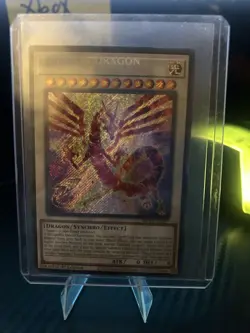 Yu-Gi-Oh! Crimson Dragon Synchro Effect Holo Card MP24-EN097 1st Edition TCG - Image 1