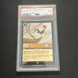 Disney Lorcana Heihei Boat Snack PSA 9 MINT Cold Foil League Promo P-9 - Image 1