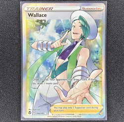 Wallace - 194/195 - Full Art - Silver Tempest - Pokemon Card - NM/M - Image 1