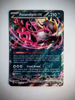 Pokemon Fezandipity EX 038/064 Double Rare TCG Card Shrouded Fable N/M Better - Image 1