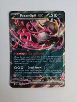 Pokemon Fezandipity EX 038/064 Double Rare TCG Card Shrouded Fable N/M Better - Image 2