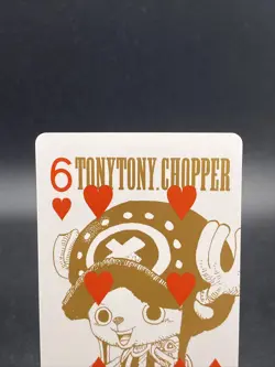Tony Tony Chopper Heart Six One Piece Japan Limited Film Gold Playing Cards - Image 2