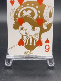 Tony Tony Chopper Heart Six One Piece Japan Limited Film Gold Playing Cards - Image 3