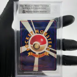 BGS 5 Pokemon Card Charizard Base No.006 Holo Japanese Karte [5] - Image 2