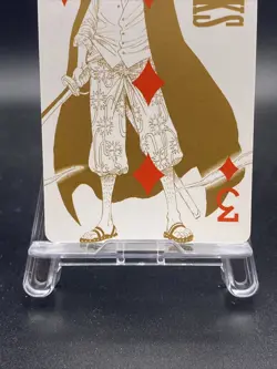 Shanks Diamond Three One Piece Japan Limited Film Gold Playing Cards - Image 3