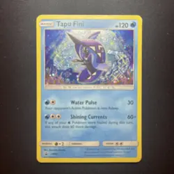 Tapu Fini - SM92 Sun & Moon Black Star Promo Pokemon Card - Image 1