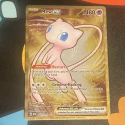 Pokemon TCG Mew ex Scarlet & Violet - 151 205/165 Holo Hyper Rare - Image 1