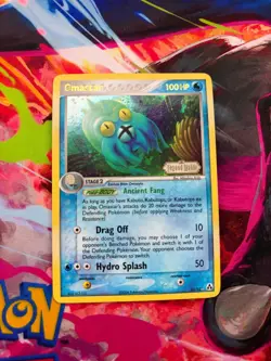 Pokemon TCG Omastar EX Legend Maker 23/92 Reverse Holo Rare - MP - Image 1