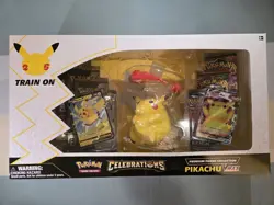 Pokemon Celebrations Pikachu VMAX Premium Figure Collection Sealed - Image 1