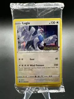 Lugia - SWSH069 - Pokemon Sword & Shield Promo SEALED Prerelease Holo Rare NM - Image 1