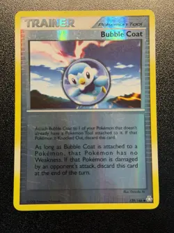 REVERSE HOLO Bubble Coat 129/146 LP - Legends Awakened Pokemon Card - Image 1