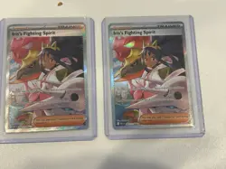 Iris's Fighting Spirit 292 / 217 SIR Pokemon Ascended Heroes NM FRESH PULL - Image 1