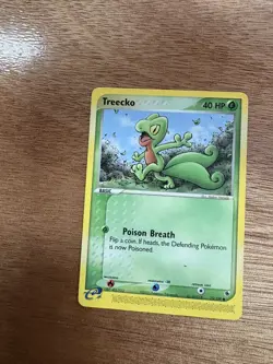 Treecko 75/109 - Non-Holo Common - EX Ruby Sapphire - Vintage - NM Near Mint - Image 1