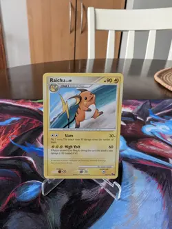 Raichu - 3/17 Pop Series 9 Regular Rare Pokemon TCG MP - Image 1