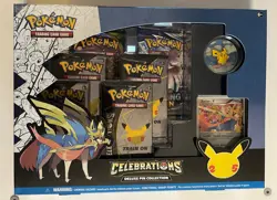 Pokemon Zacian Celebrations Deluxe Pin Collection Box Brand New Factory Sealed - Image 1