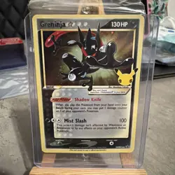 Greninja Gold Star SWSH144 Celebrations Stamp English Sealed Pokemon NM - Image 1