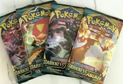 1x Pokemon Darkness Ablaze Booster Pack (1 PACK) SWSH - BRAND NEW FACTORY SEALED - Image 1