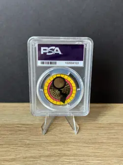 2019 Pokemon Coin Promo Detective Pikachu Charizard Gx Special Case File PSA 9 - Image 2