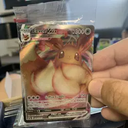 Pokemon TCG Eevee VMAX SWSH Black Star Promos SWSH087 Holo Promo NM Sealed - Image 1