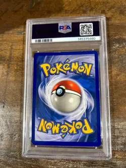 Pokemon 1999 Fossil HITMONLEE Holo #7 PSA 4 RARE - Image 2