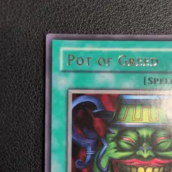 Pot of Greed MRL-E129 Rare Unlimited Yugioh very good - Image 2