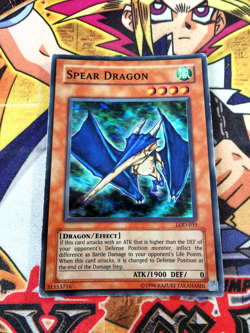 Spear Dragon lod-035 Unltd Ed (HP) Super Rare Yu-Gi-Oh! - Image 1