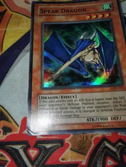 Spear Dragon lod-035 Unltd Ed (HP) Super Rare Yu-Gi-Oh! - Image 4
