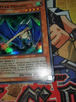 Spear Dragon lod-035 Unltd Ed (HP) Super Rare Yu-Gi-Oh! - Image 5