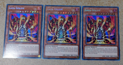 LAVA GOLEM x3 RA01-EN001 SECRET RARE 1st Ed YUGIOH *NEW & MINT* - Image 1