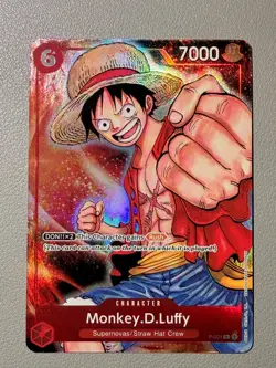 Monkey D Luffy P-001 Premium Collection - One Piece TCG Promo [English] NM+ - Image 1