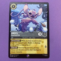 Disney Lorcana Angel Experiment 624 Character Card 191/204 Legendary Regular NM - Image 1