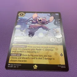 Disney Lorcana Angel Experiment 624 Character Card 191/204 Legendary Regular NM - Image 2