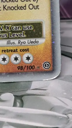 Pokemon 2008 Stormfromt Machamp Lv X Rare Holo Trading Card 98/100 MP - Image 3