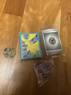 Pokemon Ascend Accessories Bundle Coin, Sleeves, Energy Cards & Dice New Sealed - Image 1