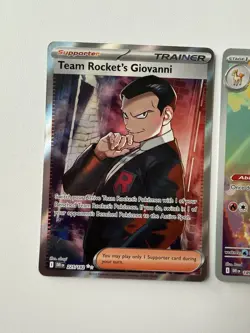 Pokemon Destined Rivals Card Lot - Giovanni 225/182 & Rapidash 189/182 - Image 2