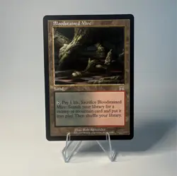 Magic: The Gathering Bloodstained Mire Land Rob Alexander 330 Regular 2002 - Image 1