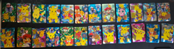 Lot of 25 1999 Pocket Monsters Pokemon Bandai Anime Collection - Image 1