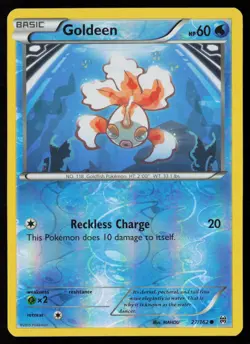 Goldeen 27/162 Reverse Holo Pokemon TCG XY - BREAKthrough LP - Image 1