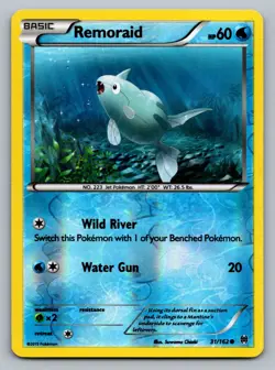 Pokemon TCG XY - BREAKthrough Remoraid (31) 31/162 Reverse Holo - Image 1