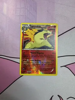 Typhlosion 20/162 Rev Reverse Holo XY Breakthrough Pokemon NM - Image 1