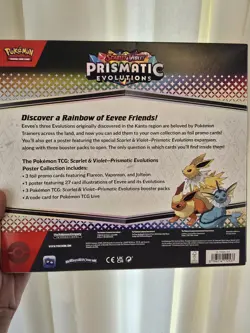 Pokemon TCG – Prismatic Evolution Poster Collection Box (x2) – Factory Sealed! - Image 2